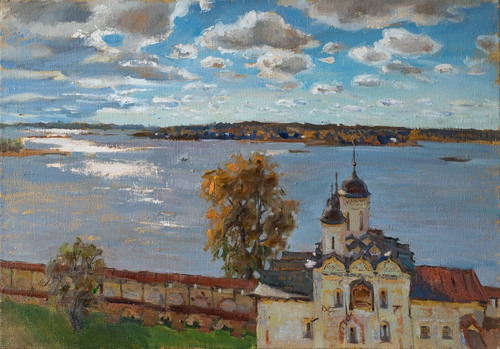 Облака над Сиверским озером